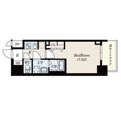 S-RESIDENCE名駅Northの物件間取画像